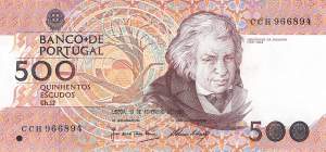 500 Escudos 13.2.1992